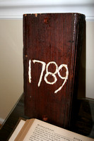 1789 scratched in wood