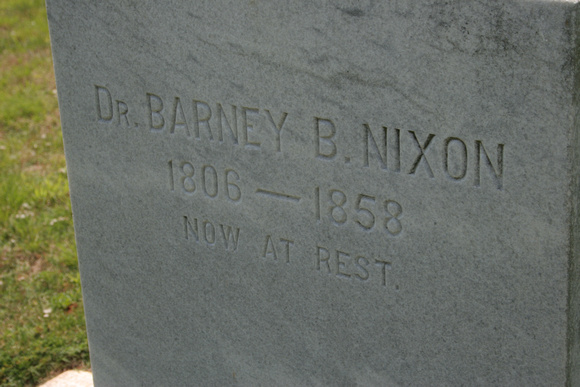 NIXON - Dr Barney B Nixon
