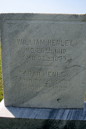 HENLEY - William Henley b 1819 Sarah Henley  b 1827 resized