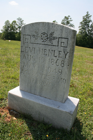 HENLEY - Levi HENLEY d 1949
